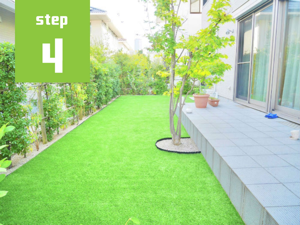 施工の流れ step4